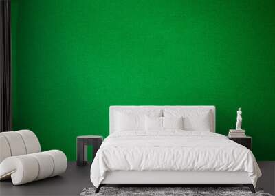 green billiards cloth color texture close up Wall mural