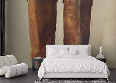 Riding Boots: Authenticity in Simplicity Wall mural