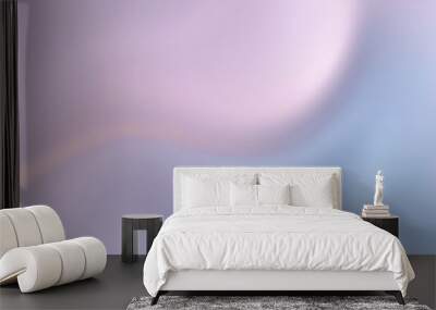 Soft gradient smooth liquid abstract background. Wall mural