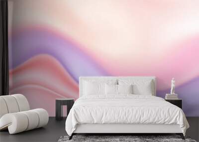 Soft gradient smooth liquid abstract background. Wall mural