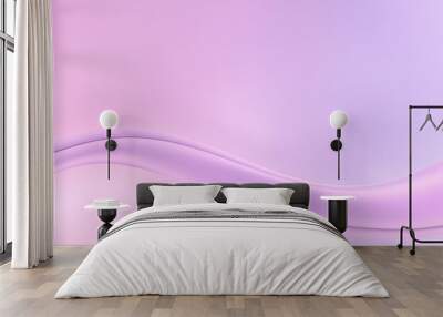 Soft gradient smooth liquid abstract background. Wall mural