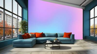 Soft gradient smooth liquid abstract background. Wall mural