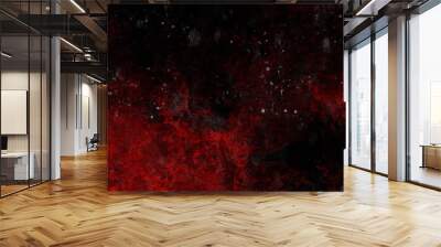 Mist of horror dark red abstract watercolor hell pattern with light drips on black paranormal background, apocalyptic scene design, mysterious power effect season Halloween	
 Wall mural