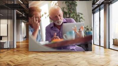 Business people discussing in office Wall mural