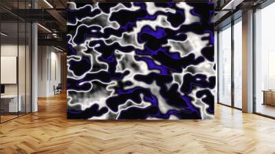 Modern camouflage. Multi-colored texture illustration. Wall mural