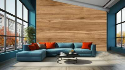 Brown wood texture. Abstract wood texture background Wall mural