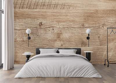 old weathered wood texture Wall mural