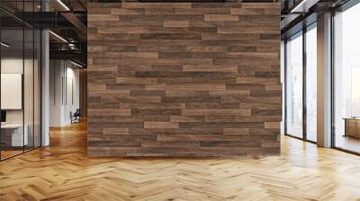 Seamless wood floor texture, hardwood floor texture, wooden parquet. Wall mural