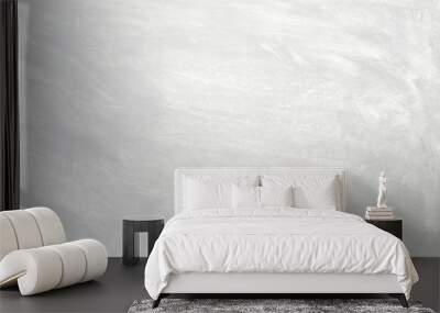 White washed painted textured abstract background with brush strokes in gray and black shades. Wall mural