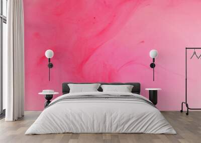 rose pink water colour background Wall mural