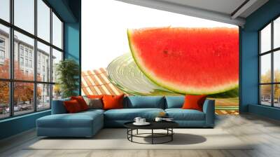 Slice water melon Wall mural