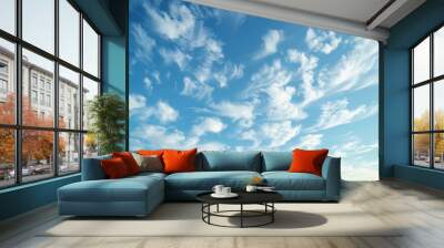 sky and cloud Wall mural