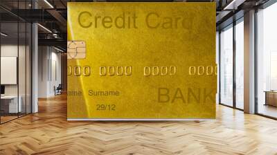 credit card surface  Wall mural