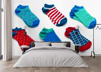 socks and personel accessories Wall mural