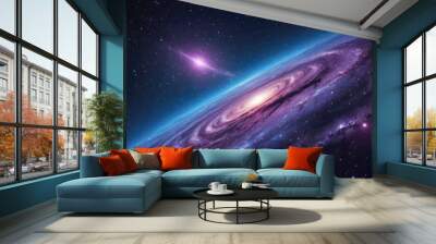 planet and space Wall mural