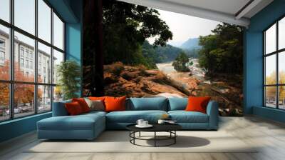 Agua Azul Waterfalls Wall mural