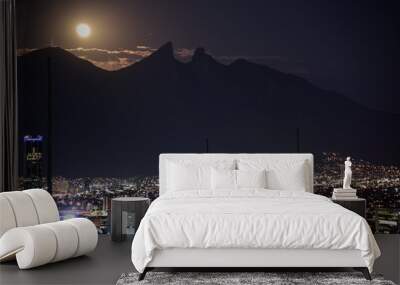 Monterrey night Wall mural