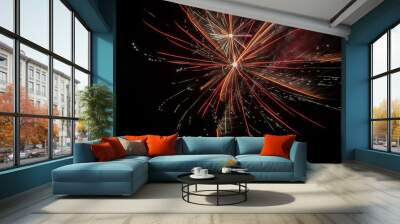 Fireworks 3 Wall mural