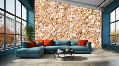 Oat Bran Background Wall mural