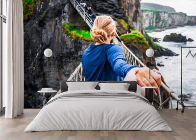 Carrick-a-rede Rope Bridge Wall mural