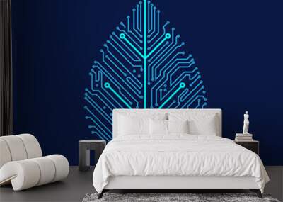 ecoTech Wall mural