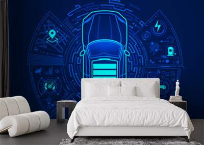 evInterface Wall mural