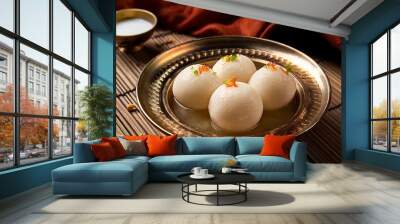 rasgulla Wall mural