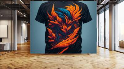 t shirt vector illustration Wall mural