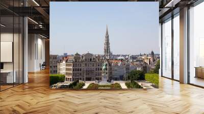 the mount of the arts in brussels, belgium Wall mural