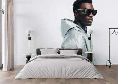 Stylish african man Wall mural