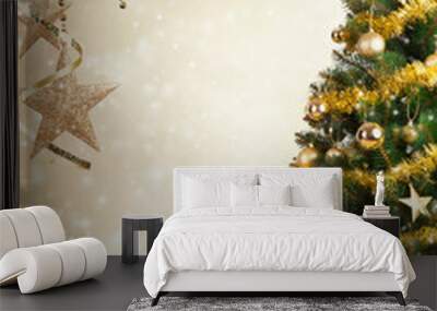 christmas tree Wall mural