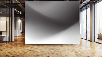 abstract simple geometric black white gradient smooth wavy lines pattern can be used background. Wall mural