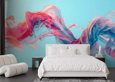 A slide background for showcasing digital and creative content. Wall mural