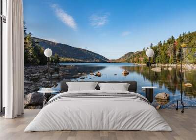 Jordan Pond, Acadia National Park, Maine, USA Wall mural