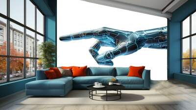 Robotic, hand ,technology, machine, science, equipment, robot, arm, modern, mechanical Wall mural