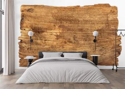 old wood planks textures isolated for design Wall mural