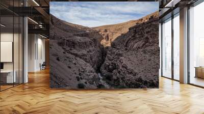 The landscape of Dades Gorges in Morocco Wall mural