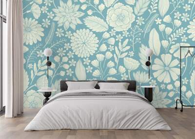 Seamless Floral Pattern Wall mural