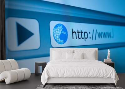 Address Bar Wall mural