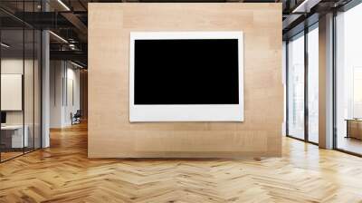 Modern wide format instant film photo size Wall mural