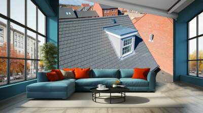 roof attic window Wall mural