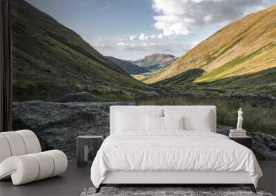 Lake district view Wall mural