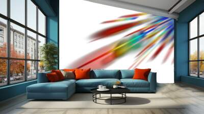 Optical Rainbow Lens Flare Effect 01 Wall mural