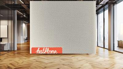 Vector Halftone Pattern Background Wall mural