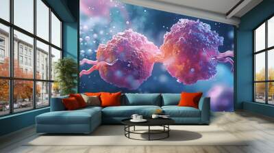 Abstract digital art Wall mural