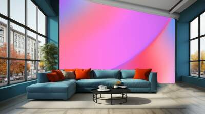 Abstract color blurred gradient pastel background in bright color ,  illustration for concept design Wall mural