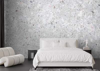 terrazzo floor old texture or polished stone for background Wall mural