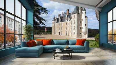 château de Montpoupon Wall mural