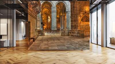 Cathedral of Avila, Spain Wall mural