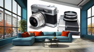 old cameras Wall mural